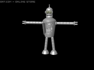 bender 3D Модель