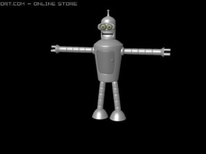 bender 3D Модель