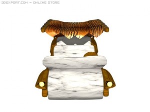 flintstones car 3D-Modell