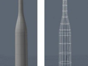 bottle al 04 3D Model