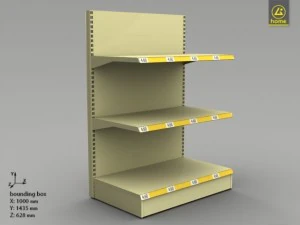 &eacute;tag&egrave;re de magasin 01 Modèle 3D