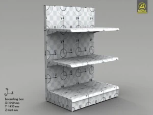 shop rack 01 3D Model