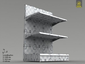 shop rack 01 Model 3D