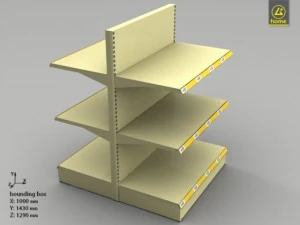 shop rack 02 3D Model