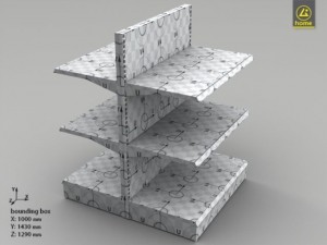 shop rack 02 Modelo 3D