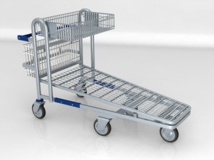 shop cart  wanzl t50 Modelo 3D