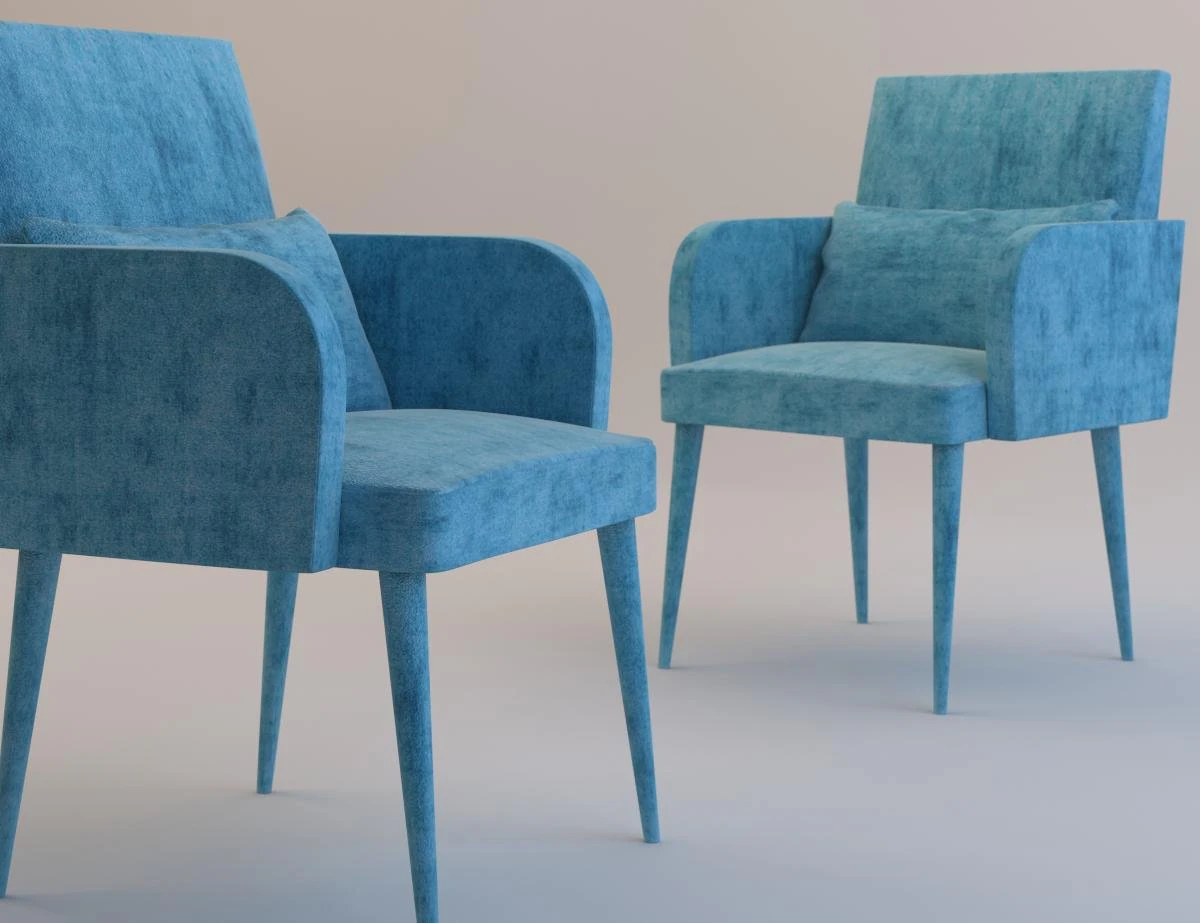 tango chair la fibule 3D Model .c4d .max .obj .3ds .fbx .stl .blend 