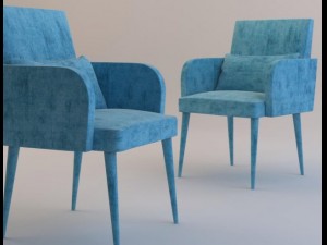 tango chair la fibule 3D Model