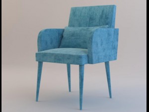 tango chair la fibule 3D Model