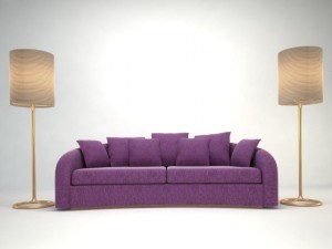 armani sofa esther 3D Model