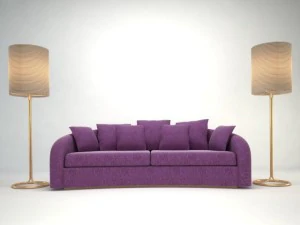 armani sofa esther 3D Model