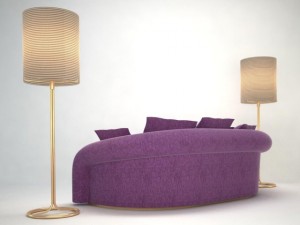 armani sofa esther 3D Model