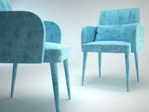 tango chair Modello 3D