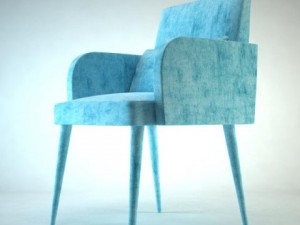 tango chair Modello 3D