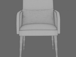 tango chair Modello 3D
