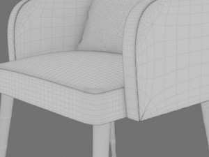 tango chair Modello 3D