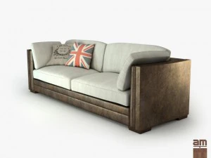 london sofa 3D Model