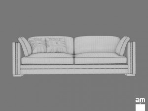 london sofa Modelo 3D