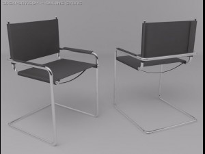 bauhaus concept chair 3D-Modell