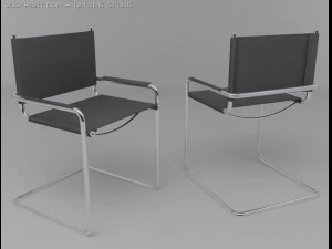 sedia concetto bauhaus Modello 3D