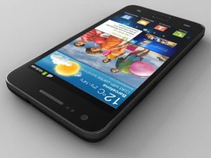 samsung galaxy s2 i9100 3D Model