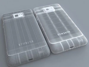 samsung galaxy s2 i9100 3D Model