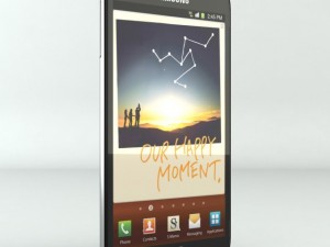 samsung galaxy note Modelo 3D