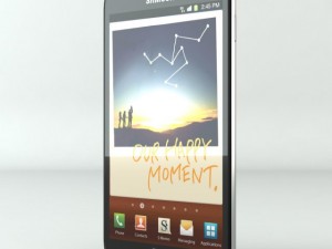 samsung galaxy note Modelo 3D