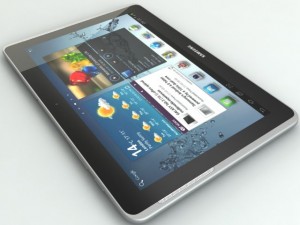samsung galaxy tab 2 101 tablet 3D मॉडल