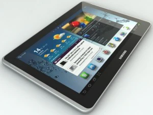 samsung galaxy tab 2 101 tablet 3D Model