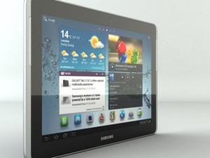 samsung galaxy tab 2 101 tablet 3D मॉडल