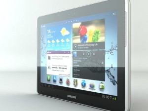samsung galaxy tab 2 101 tablet 3D मॉडल