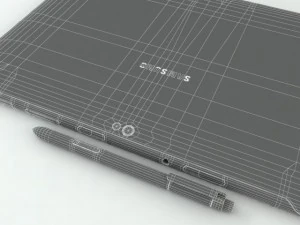 samsung galaxy note 101 3D Model