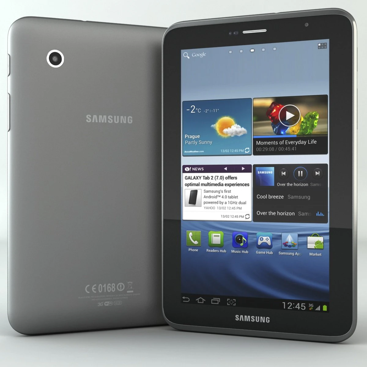 samsung galaxy tab 2 70 3D Model .c4d .max .obj .3ds .fbx .stl .blend 
