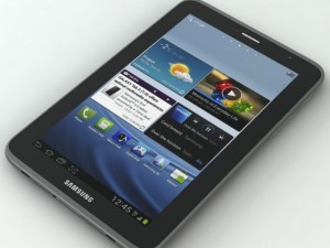 samsung galaxy tab 2 70 3D Модель