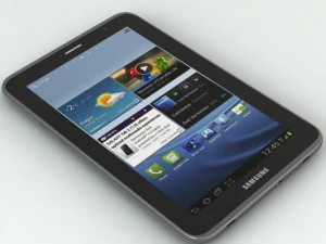 samsung galaxy tab 2 70 3D Model