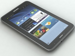 samsung galaxy tab 2 70 3D Модель