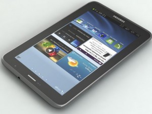 samsung galaxy tab 2 70 3D Модель