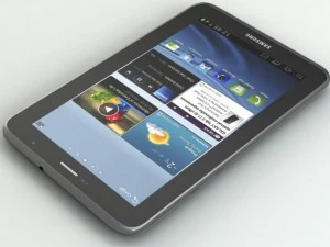 samsung galaxy tab 2 70 3D Model