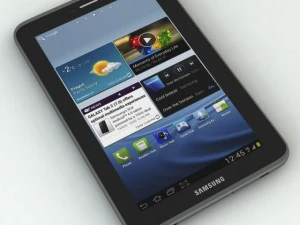 samsung galaxy tab 2 70 3D Model