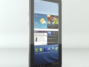 samsung galaxy tab 2 70 3D Модель