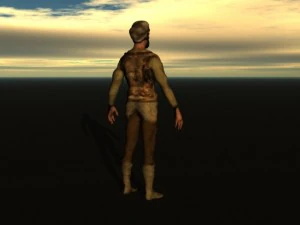 peasant mens 3 model pack 3D Model