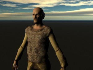 peasant mens 3 model pack 3D 模型