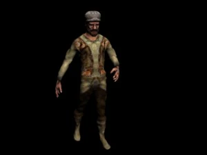 peasant mens 3 model pack 3D Model