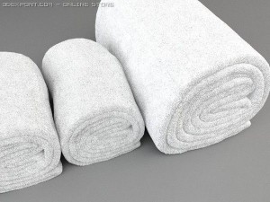 towel rolls 3D Model