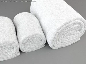 towel rolls 3D Model