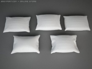 pillow collection 3D Model