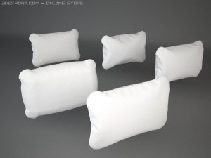 pillow collection 3D Model