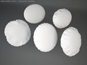pillow collection 3D Model