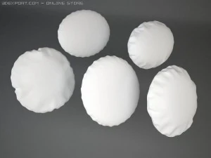 pillow collection 3D Model